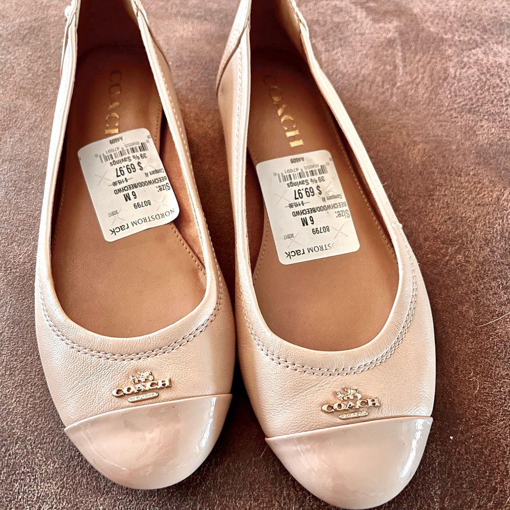 Coach Chelsea Ballet Flats in Beechwood